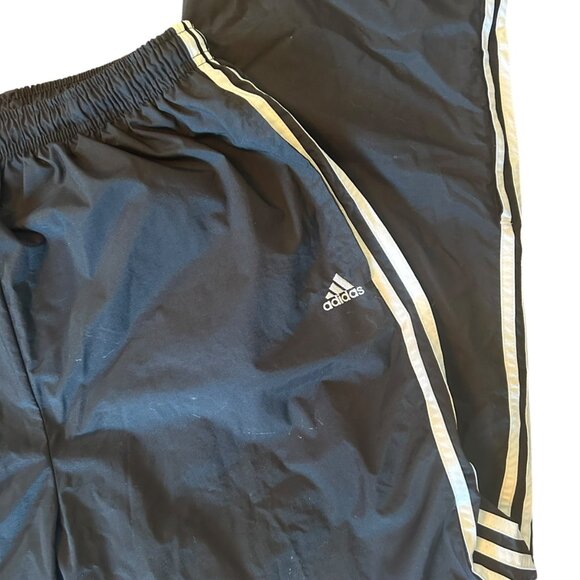 Vintage Adidas Fully Lined Y2K Windbreaker Track Pants XL - Picture 2 of 8